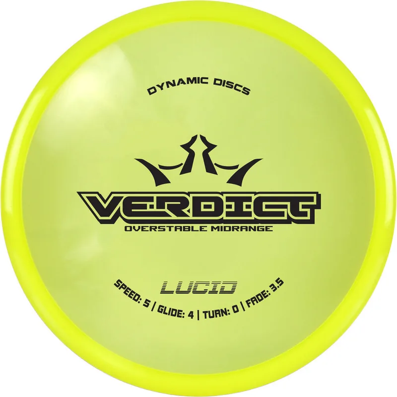 Dynamic Discs Verdict product photograph